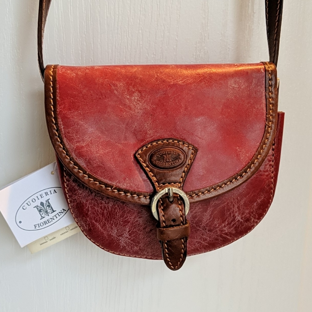 Authentic Italian Leather Shoulder Bag
